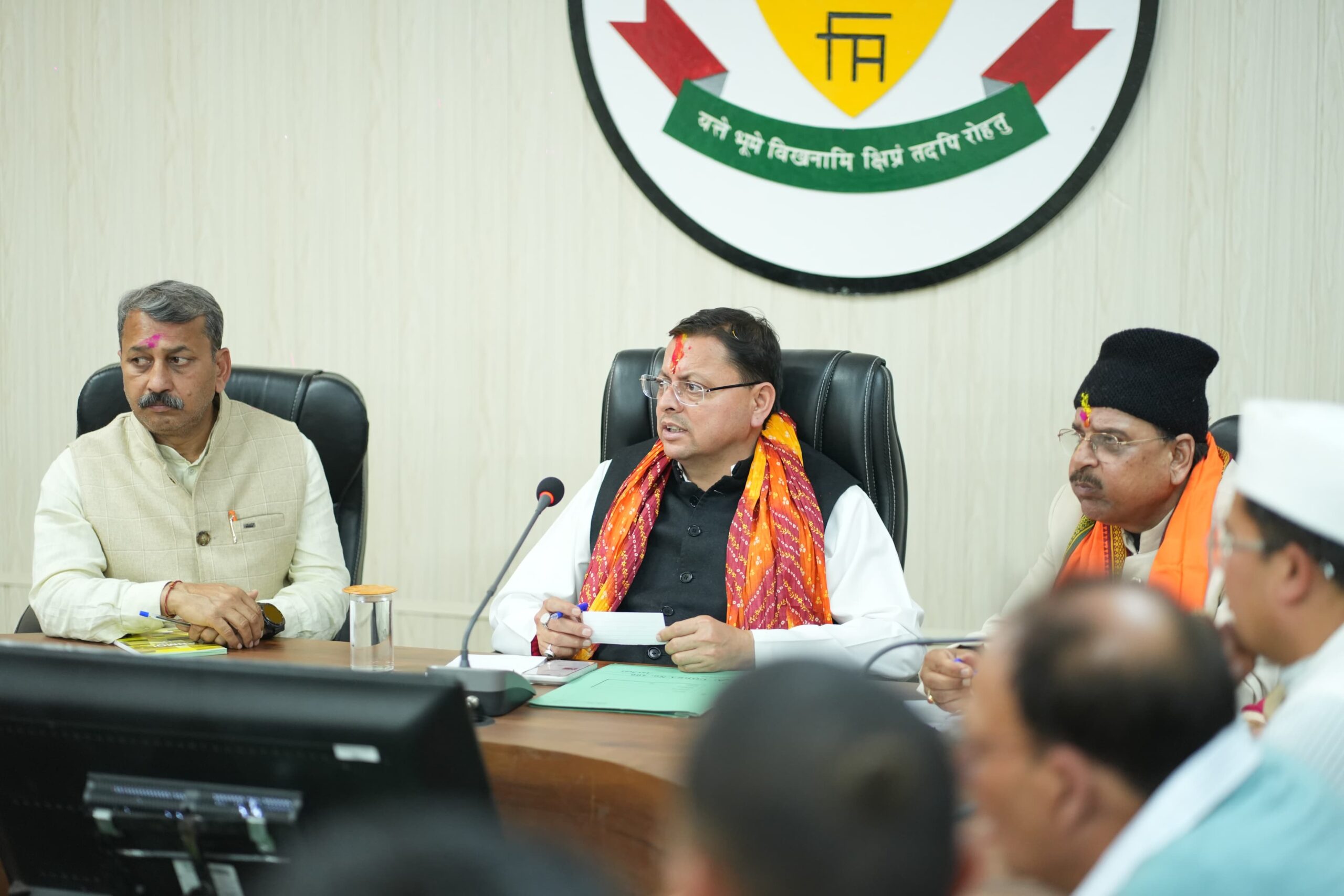 सीएम धामी ने हल्द्वानी में कानून व्यवस्था व विकास कार्यों की उच्चस्तरीय समीक्षा की 5