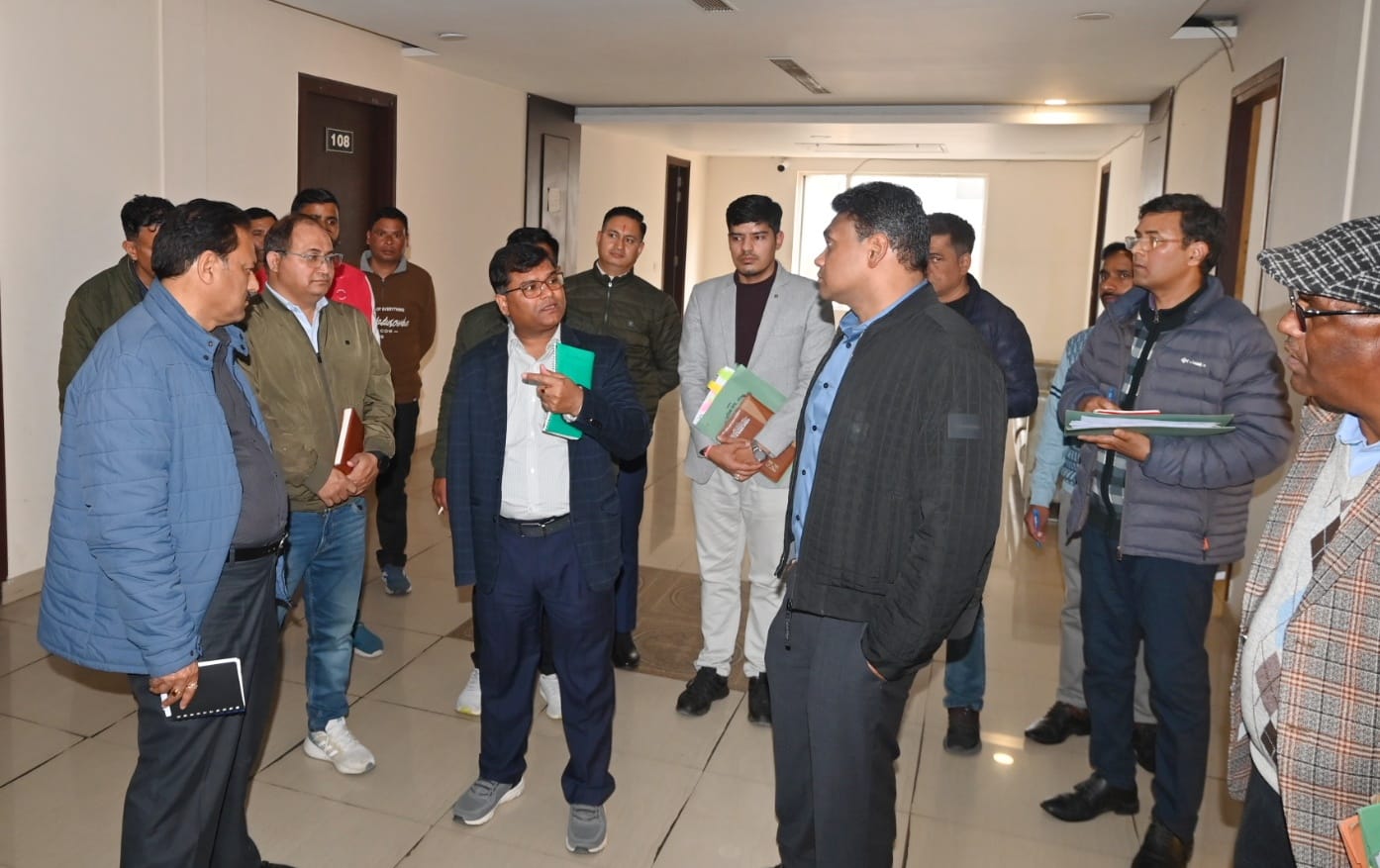 सचिव आवास पहुंचे हरिद्वार किया अतिथि गृह का निरीक्षण लिया व्यवस्थाओं का जायजा 4