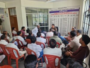 आगामी ईद-उल-फितर पर्व को सकुशल संम्पन्न कराये जाने हेतु थाना बुग्गावाला पर आयोजित की गयी गोष्ठी