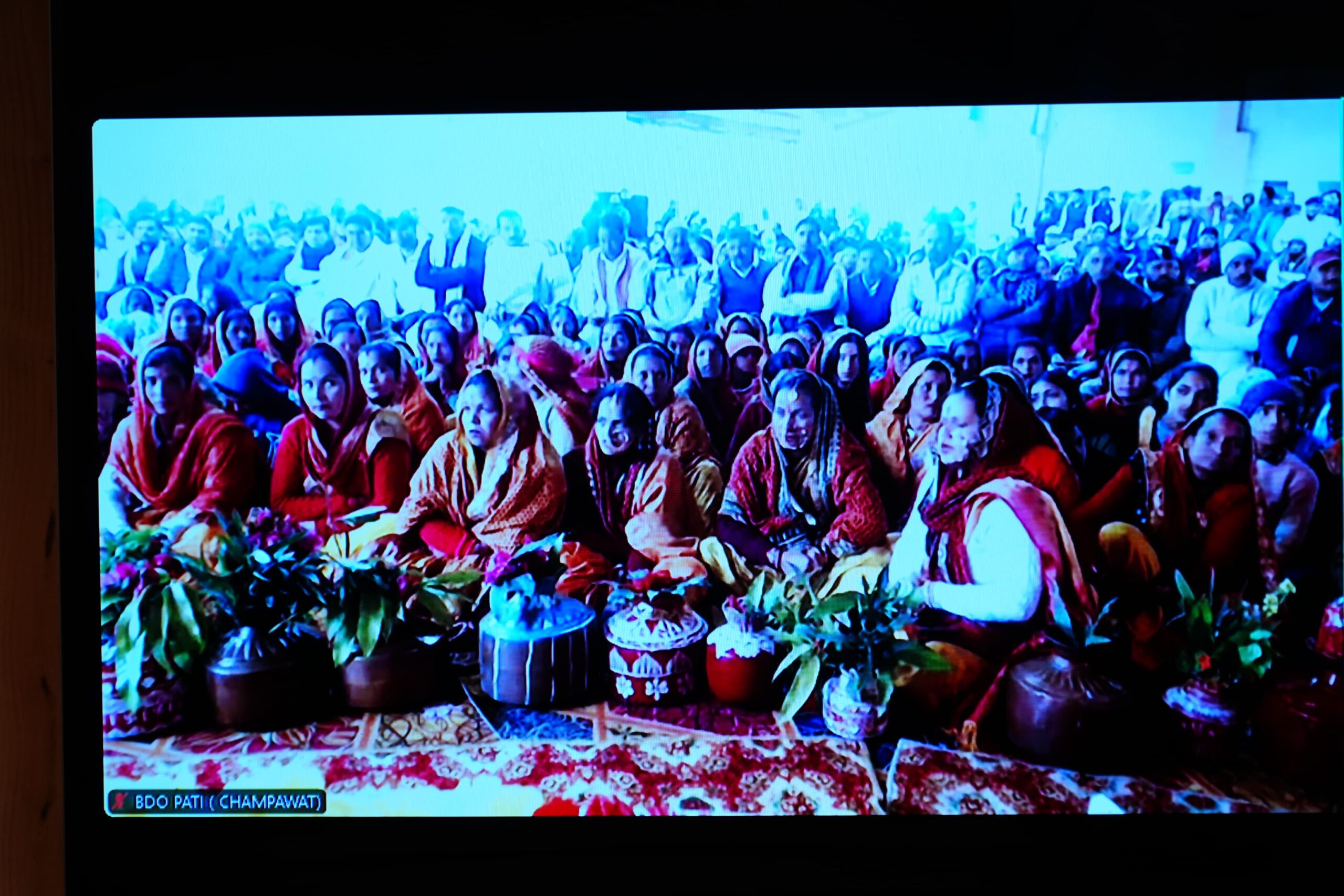 मुख्यमंत्री ने चम्पावत में आयोजित मंदिर के नव निर्माण कार्य के शिलान्यास कार्यक्रम को वर्चुअल माध्यम से संबोधित किया 2