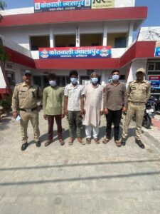 हरिद्वार पुलिस द्वारा शांति व्यवस्था भंग करने पर 04 आरोपित के विरुद्ध की गई कार्यवाई