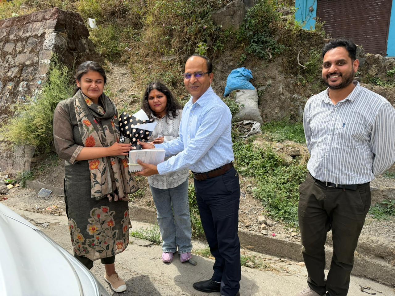 मूर्ति राम पोल्ट्री फार्म का निरीक्षण, 5000 ब्रायलर चूजों का हो रहा पालन 2