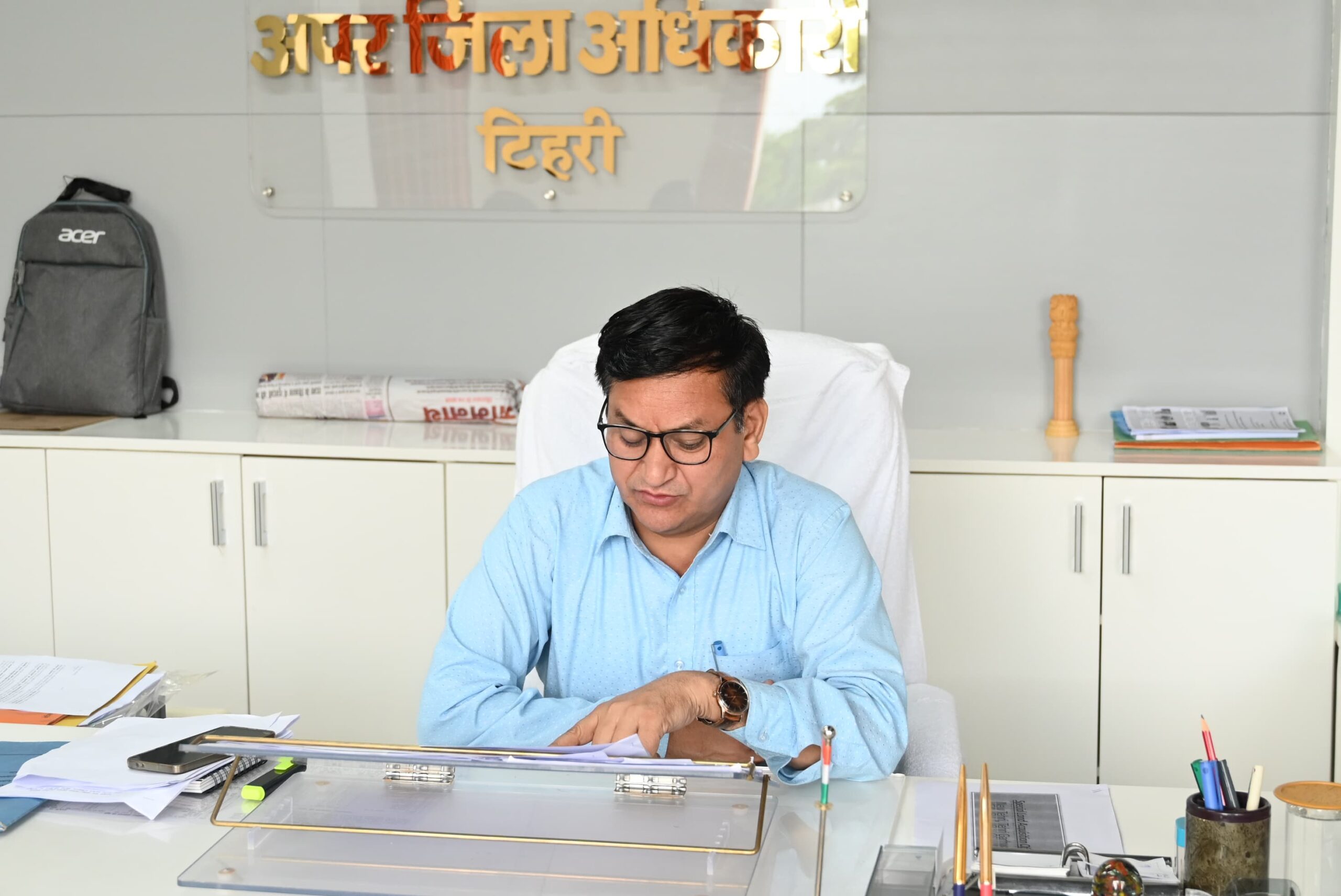 मिलावटी रसगुल्ला बेचने पर गणेश स्वीट शॉप, घनसाली पर ₹5,000 का अर्थदंड