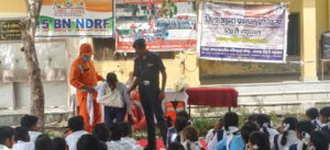 NDRF की टीम द्वारा DDMA टिहरी गढ़वाल के सहयोग से एक दिवशीय जगरूकता कार्यक्रम संपन्न