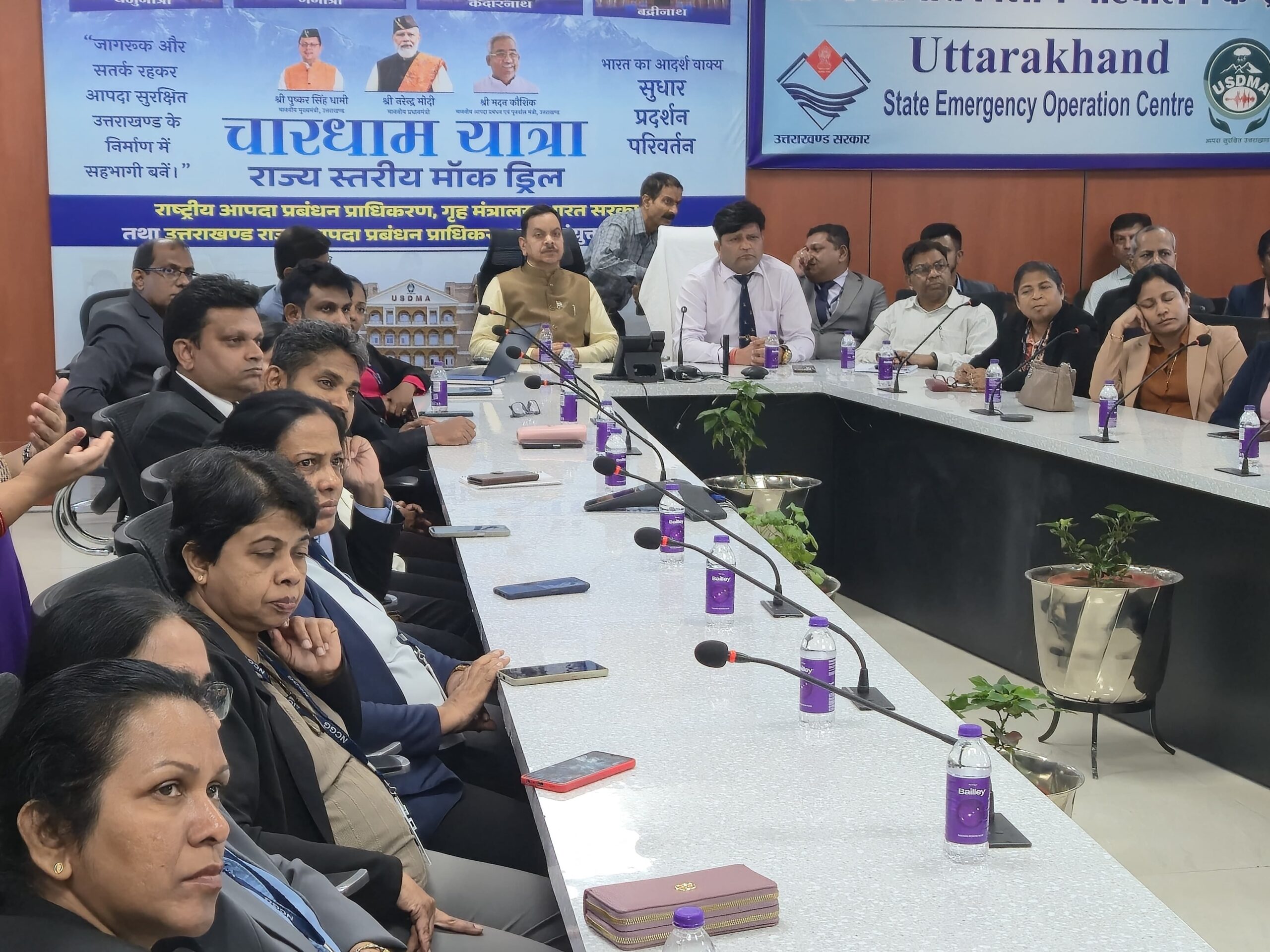 उत्तराखण्ड के आपदा प्रबंधन मॉडल से रूबरू हुए श्रीलंका के अधिकारी 4