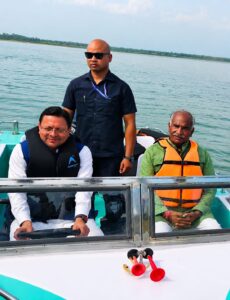 मुख्यमंत्री ने गदरपुर आयोजित होने वाली अंतर्राष्ट्रीय क्याकिंग एवं कैनोइंग प्रतियोगिता की तैयारियों का स्थलीय निरीक्षण कर व्यवस्थाओं का जायजा लिया