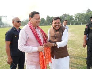 मुख्यमंत्री पुष्कर सिंह धामी ने की जनता,जनप्रतिनिधियों से मुलाकात