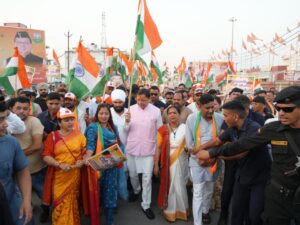 खटीमा में मुख्यमंत्री धामी के नेतृत्व में निकली भव्य “प्रगति पथ यात्रा”, हजारों लोगों ने लिया उत्साहपूर्वक भाग लिया