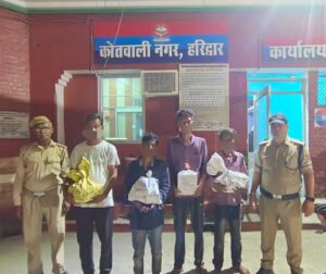 ऑपरेशन प्रहार के तहत हरिद्वार पुलिस की ताबड़तोड़ कार्रवाई