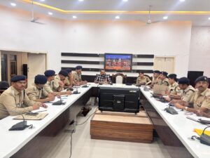 आगामी कांवड़ मेले के दृष्टिगत SSP हरिद्वार नवनीत सिंह ने की अहम बैठक