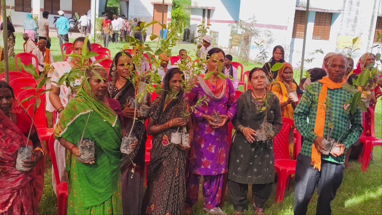 हरेला पखवाड़े के अंतर्गत सेवा संकल्प फाउंडेशन का हरित संकल्प: गीता धामी के निर्देशन में वृक्षारोपण एवं पौध वितरण कार्यक्रम आयोजित 2