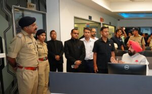 राज्यपाल ने कांवड़ मेला कंट्रोल रूम का किया निरीक्षण, सीसीटीवी निगरानी व्यवस्था का लिया जायजा