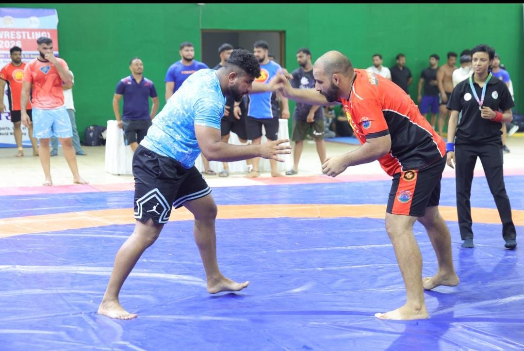 वंदना कटारिया स्पोर्ट्स स्टेडियम में आयोजित राष्ट्रीय ग्रेपलिंग कुश्ती प्रतियोगिता का आयोजन किया गया 3