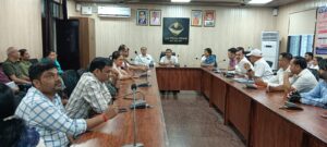 जिले की स्वास्थ्य सुविधाओं को सुद्रढ़ करना बताया प्राथमिकता