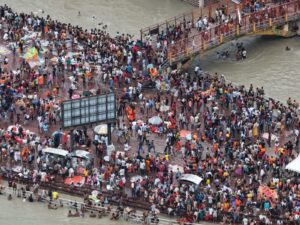 दिनांक 08-08-26 को समय साय 1800 बजे तक 55 लाख 40 हजार शिव भक्त जल लेकर अपने गंतव्य को प्रस्थान कर चुके