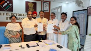 कांग्रेस प्रतिनिधिमंडल ने की मुख्य निर्वाचन अधिकारी से भेंट