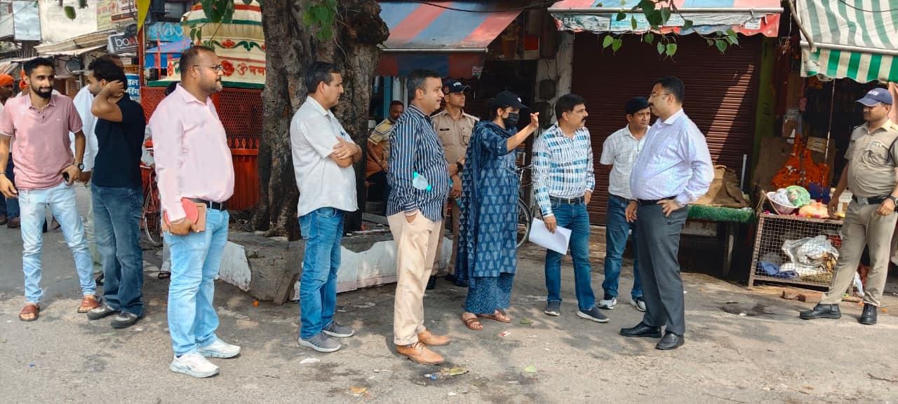 कुंभ मेला तैयारियों को लेकर मेलाधिकारी ने किया शहर के विभिन्न क्षेत्रों का निरीक्षण 4