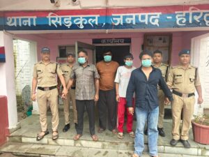 हुड़दंग करने वालों पर पुलिस की सख्त कार्रवाई, 04 आरोपियों को लिया हिरासत में