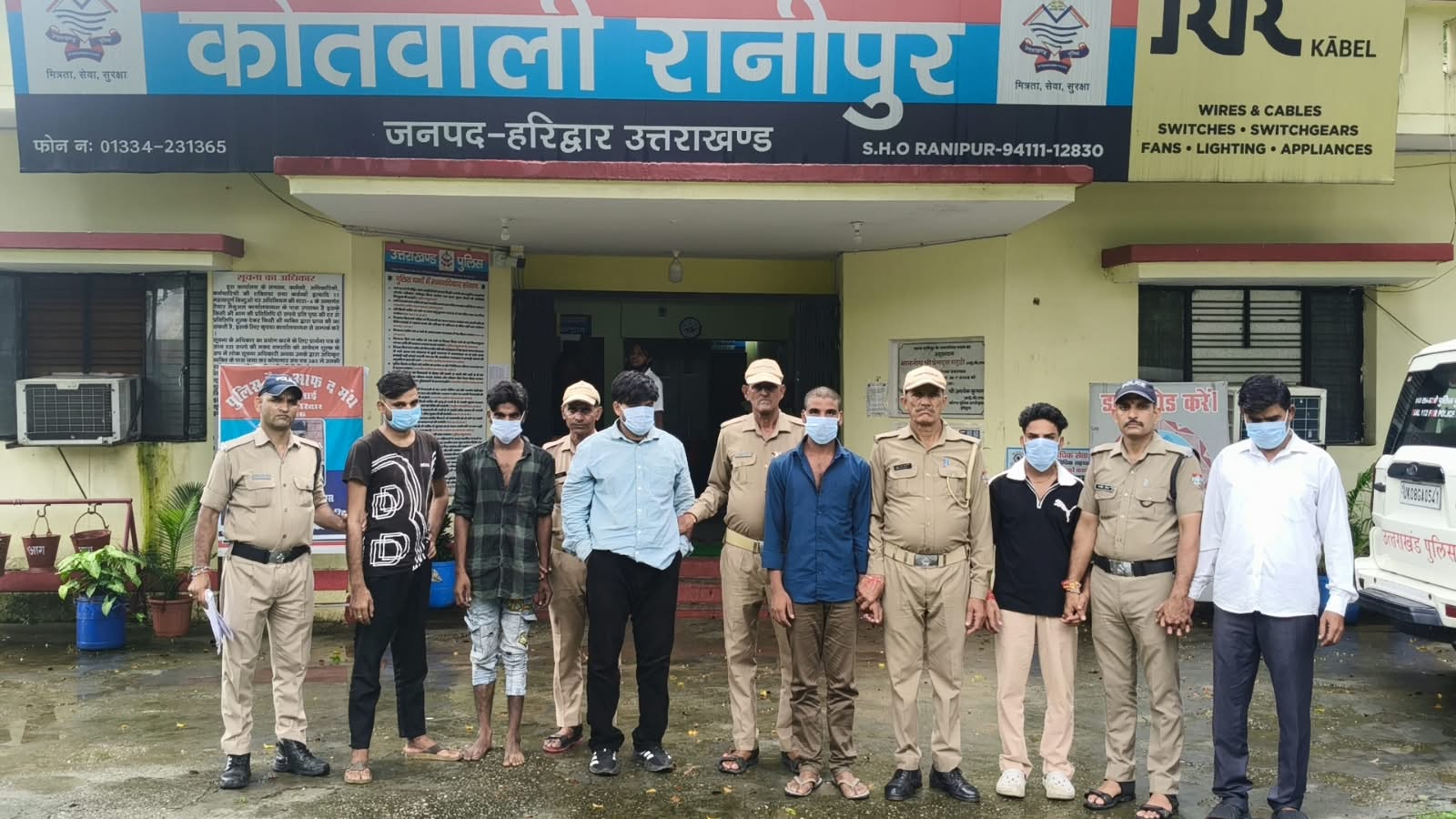 हरिद्वार पुलिस का वारण्टियो के खिलाफ ताबडतोड प्रहार जारी 2