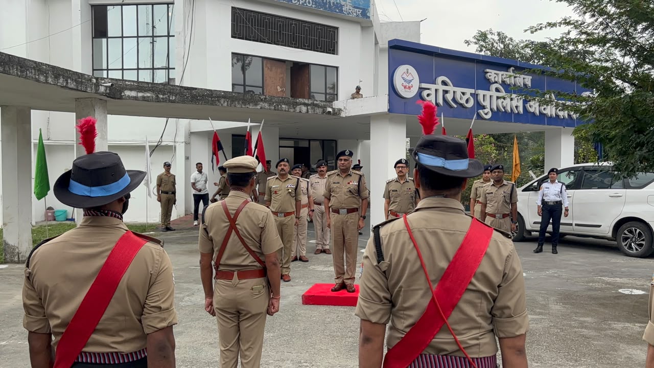 कुम्भ मेला की तैयारियों का जायजा लेने हरिद्वार पहुंचे एडीजी प्रशासन, उत्तराखण्ड श्री ए0पी0 अंशुमान 3