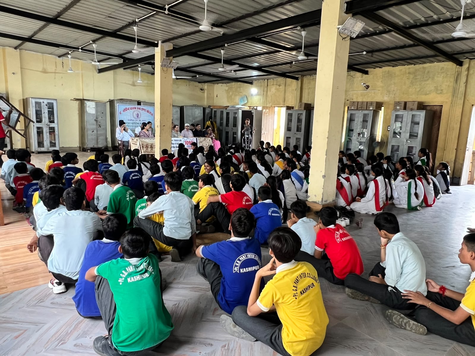 प. जी. बी. पंत इंटर कॉलेज काशीपुर में जागरूकता अभियान चलाया 2