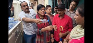 जिले भर में हुई भारी अतिवृष्टि के कारण नदियां उफान पर