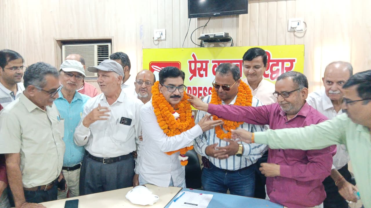 एनयूजे आई के जिलाध्यक्ष देवेंद्र शर्मा बने तो जोगेंद्र मावी को मिली महामंत्री की जिम्मेदारी 5