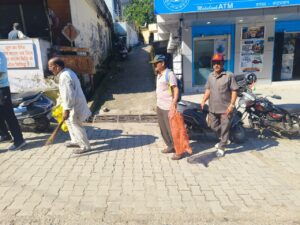 उपजिलाधिकारी ऊखीमठ के नेतृत्व में थुम्बी हेलीपैड जामू का संयुक्त टीम ने किया निरीक्षण