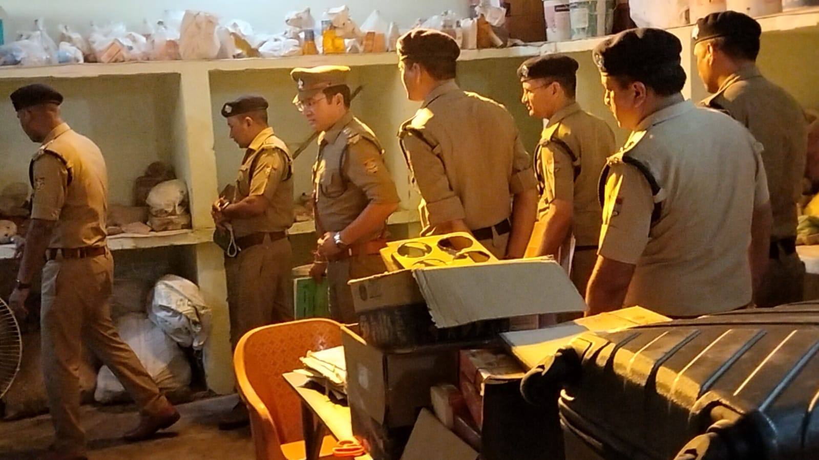 पुलिस अधीक्षक नगर द्वारा किया गया कोतवाली कनखल का अर्द्धवार्षिक निरीक्षण 2