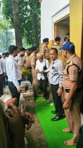 पितृ अमावस्या के अवसर पर एसएसपी हरिद्वार नवनीत सिंह सुरक्षा व्यवस्था का जायजा लेने पहुंचे मायापुर नारायनशीला