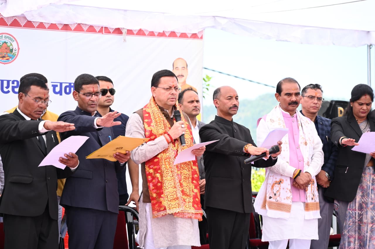 मुख्यमंत्री श्री पुष्कर सिंह धामी ने चम्पावत को दी लगभग 96 करोड़ रुपये की 16 विकास योजनाओं की सौगात 11